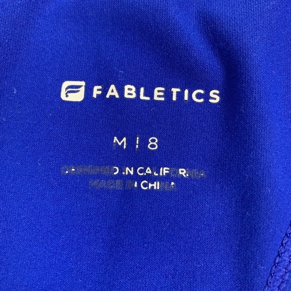 Fabletics Vibrant Blue & White Southern Smoke Tank - Picture 4 of 9